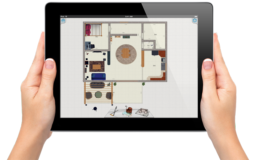 3d home design apps for iPad, iPhone Keyplan 3D