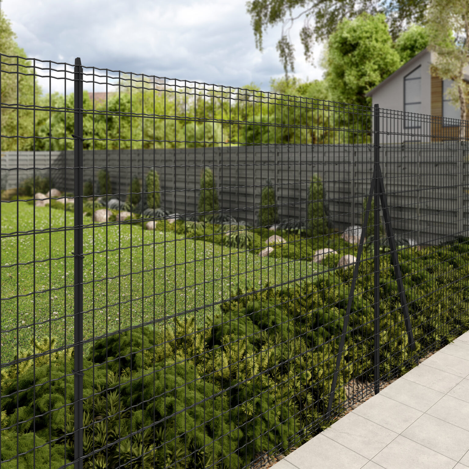 grillage - Keyplan 3D