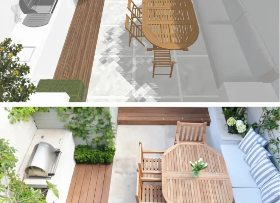 Outdoor terrace